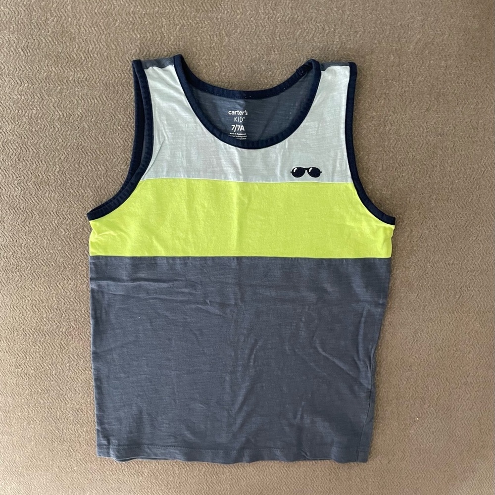 CARTER’S BOYS COLORBLOCK TANK TOP